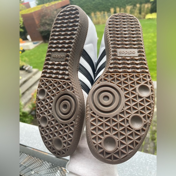 Adidas Samba OG Cloud White and Black Womenβs 9 Shoes Sneakers - Picture 11 of 15